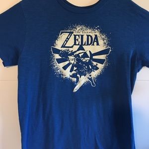 The legend of Zelda 2XL blue t-shirt